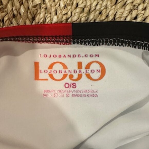 NWT LOJO Collegiate Apparel Maryland Terps Two Tone Tube Top, One Size - Picture 5 of 5